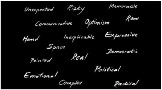 Libeskind's 17 words of architectural inspiration