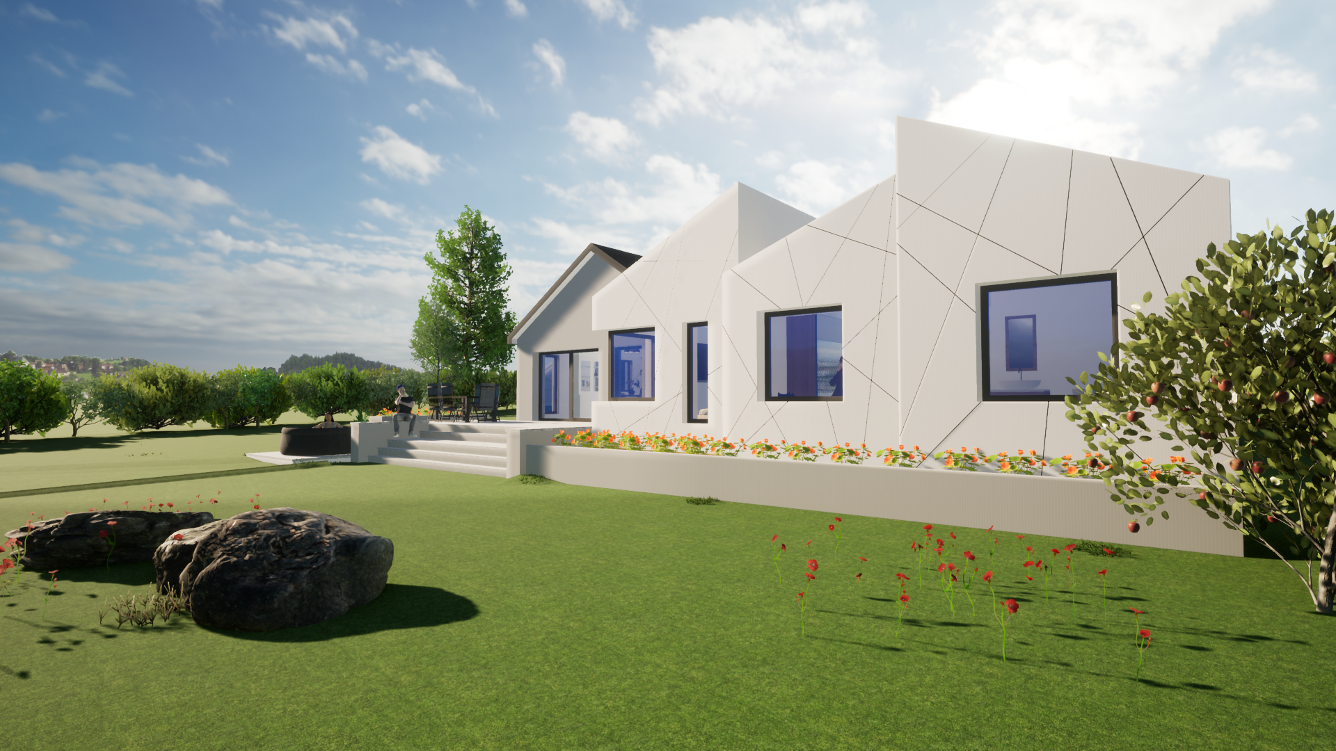 Crumpled Paper House – Isabel Barros RIAI Architects Wexford | Ireland Crumpled Paper House - Isabel Barros RIAI Architects Wexford | Ireland