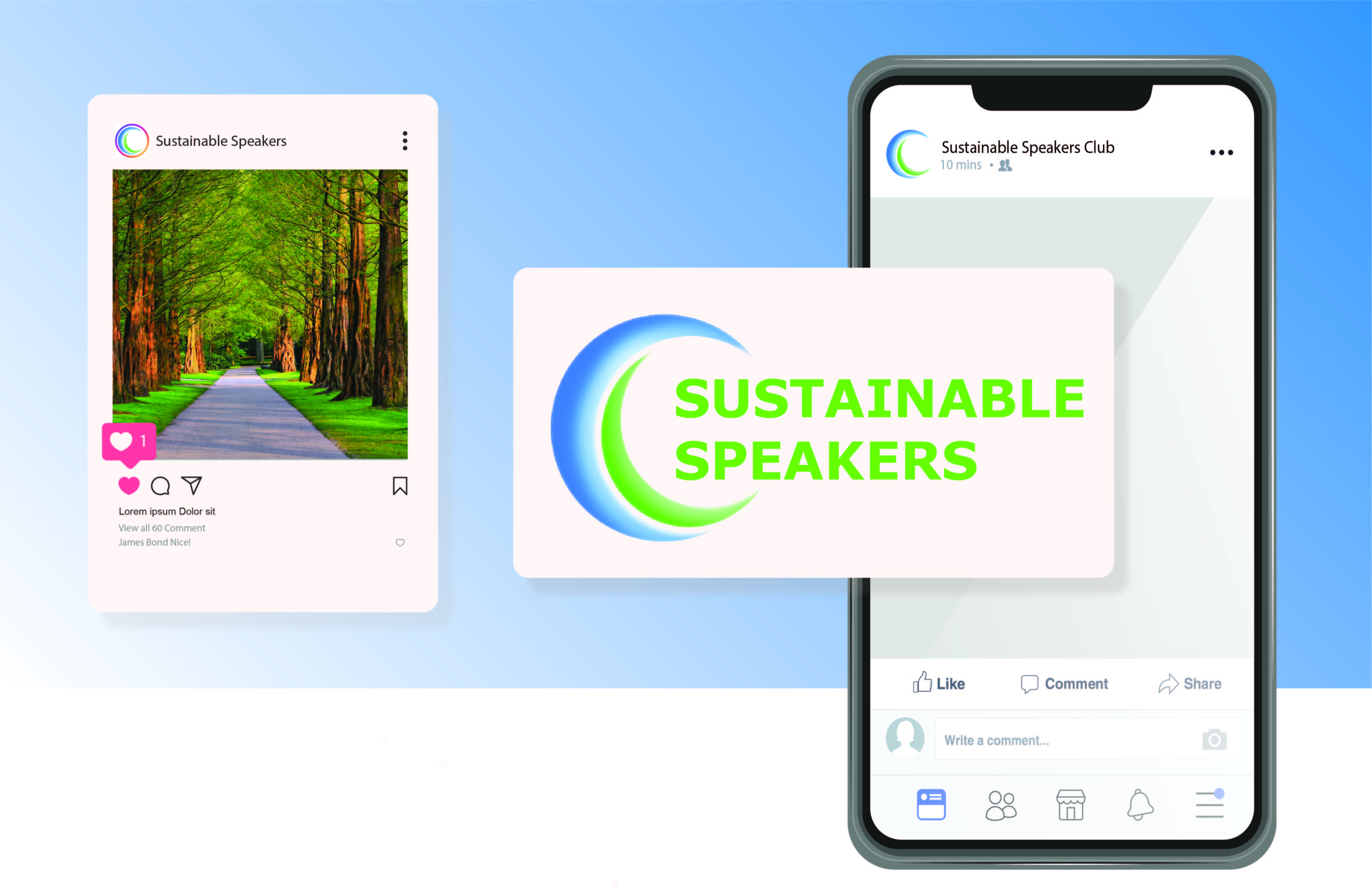 Sustainable Speakers Logo Design